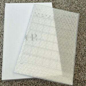 Cloth and Paper Acrylic Calendar